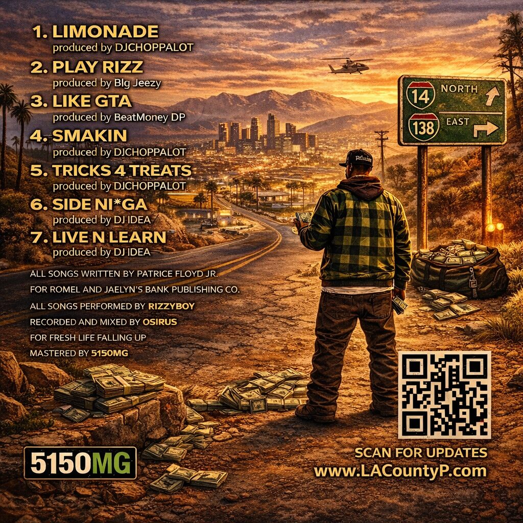 Rizzy L.A. County P back cover